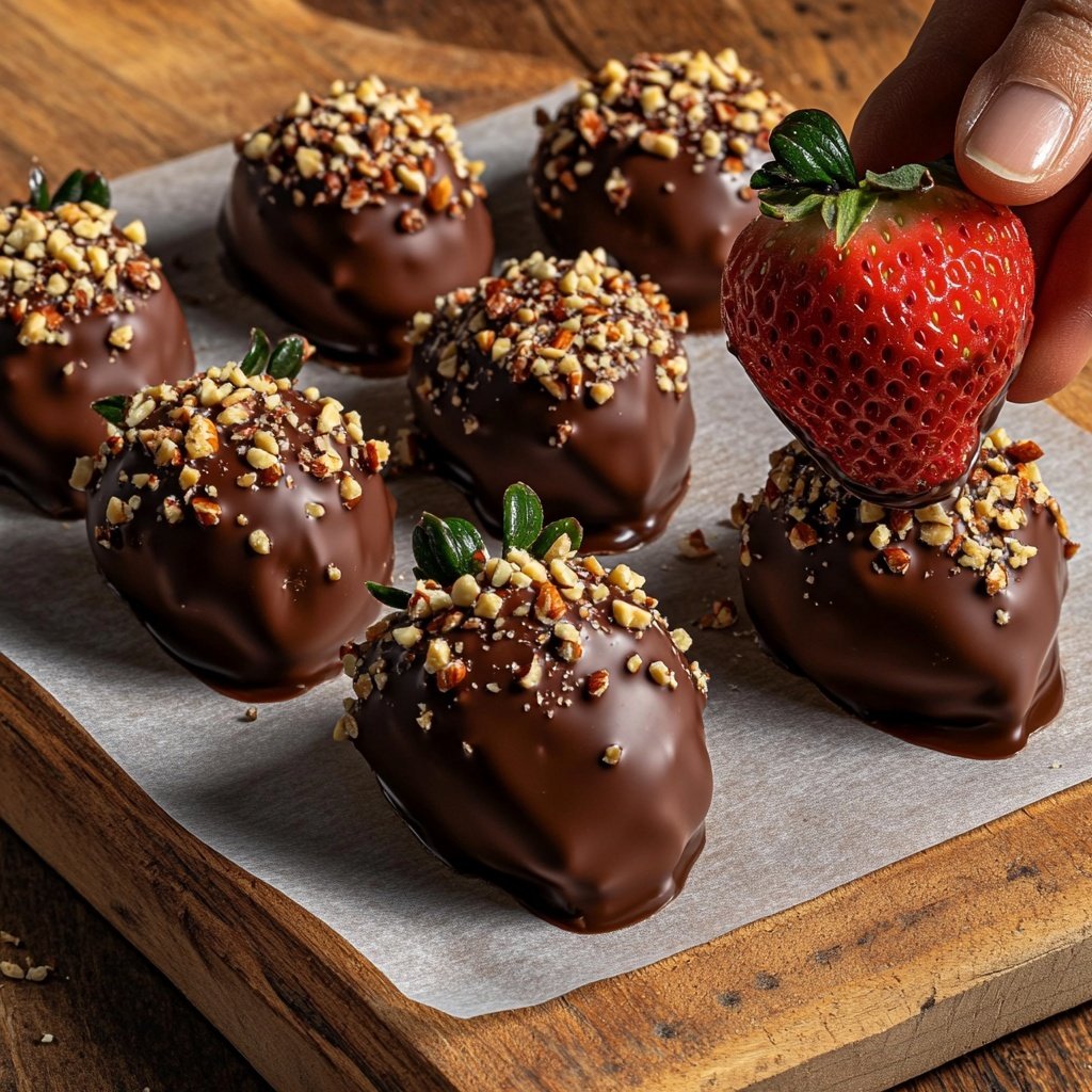 Chocolate Covered Strawberries Recipe